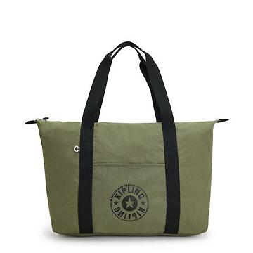 Torby Tote Kipling Art Medium Lite Oliwkowe | PL 1763EB